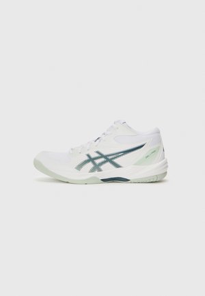 GEL-TASK 4 MT - Handball shoes - white/tranquil teal