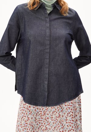 Overhemdblouse - dark blue