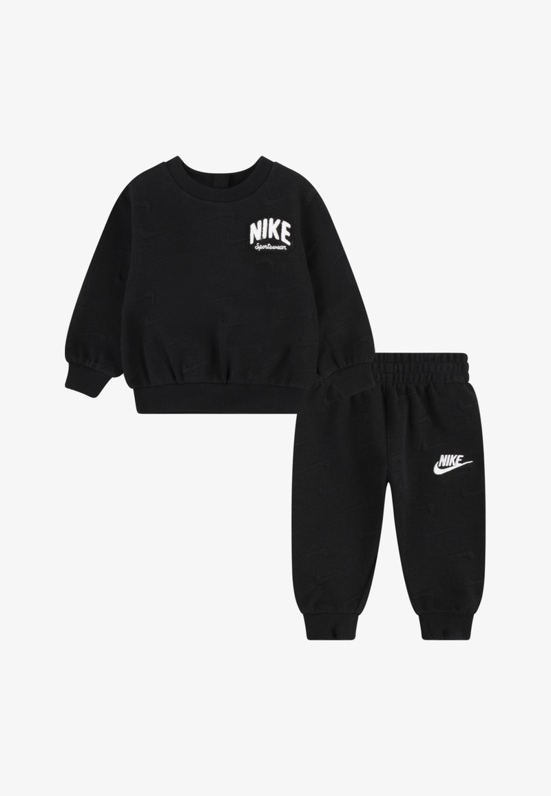 Nike Sportswear CREW SET - Trening - black