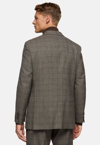 Boggi Milano PRINCE OF WALES BLEND STYLE BRUXELLES  - Sako - brown