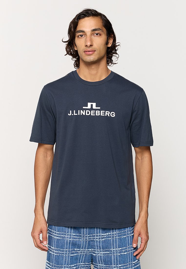 J.LINDEBERG T-shirt print donkerblauw J.LINDEBERG T-shirt print donkerblauw