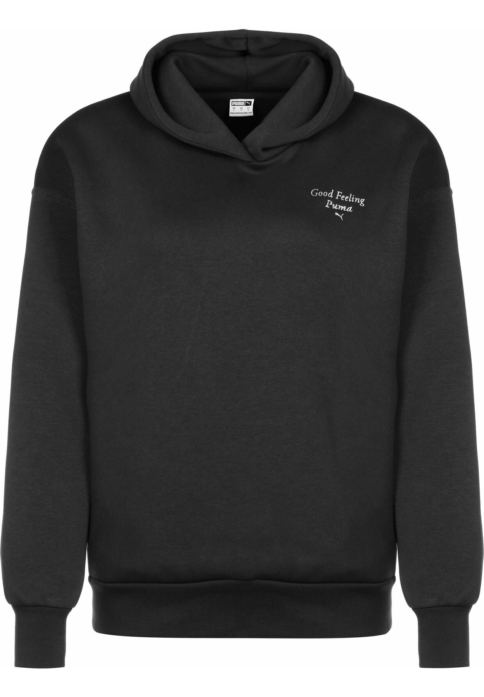 Puma WELLNESS CLUB - Mikina s kapucí - black