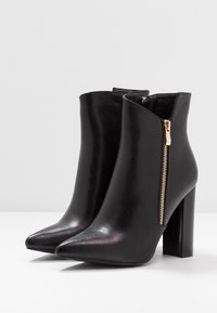 RAID Bottines à talons hauts - black