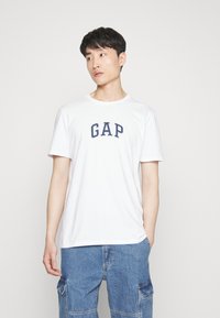 GAP - NEW ARCH - T-shirt con stampa - optic white Immagine in miniatura 1