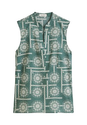 Marc O'Polo ÄRMELLOSE AUS LEICHTEM - Top - multi pure teal