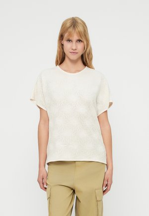 ONLVELMA LOOSE O NECK  - T-shirt print - birch