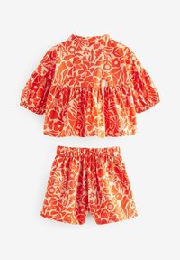 Next SET - Paitapusero - orange floral