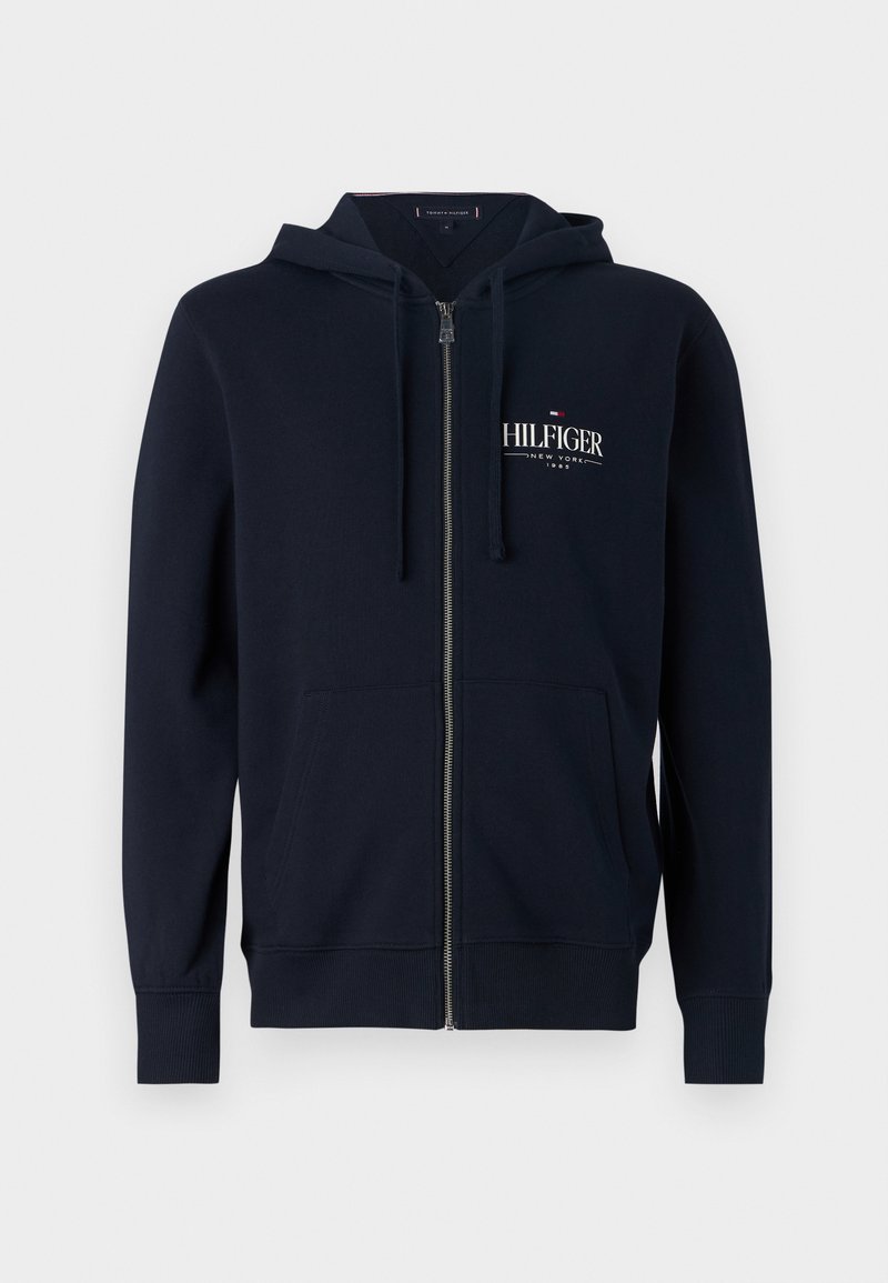 Tommy Hilfiger Sweater met rits donkerblauw