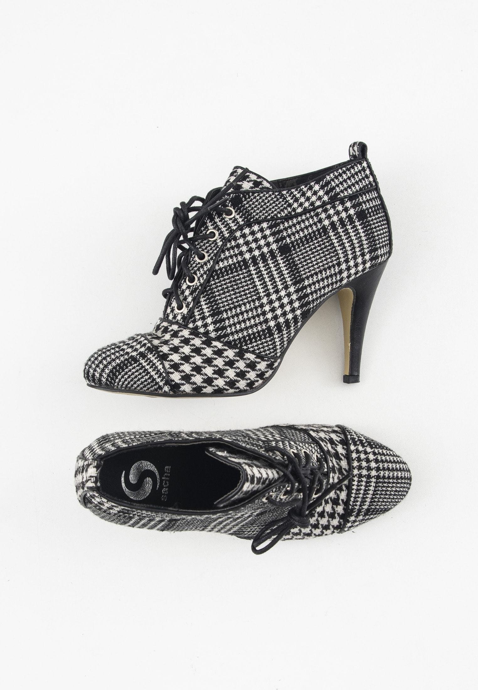 sacha Enkellaarsjes met hoge hak - black/zwart - (Pre-owned) - Zalando.nl