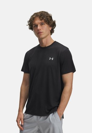Under Armour SHORT-SLEEVES LAUNCH CAMO - Sport T-shirt - black (002)