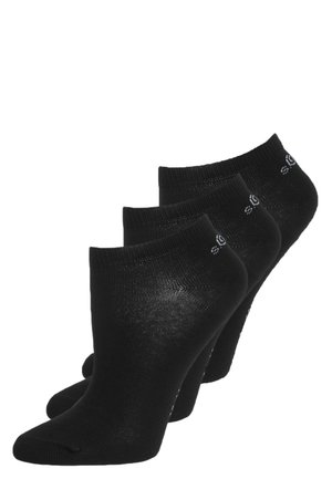 s.Oliver SNEAKER 3 Pack - Calcetines - schwarz