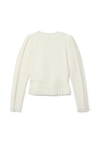 Calliope CON LAVORAZIONE - Strickpullover - bianco lana