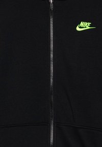 Nike Sportswear CLUB UNISEX - Sweatshirt com capuz - black/volt