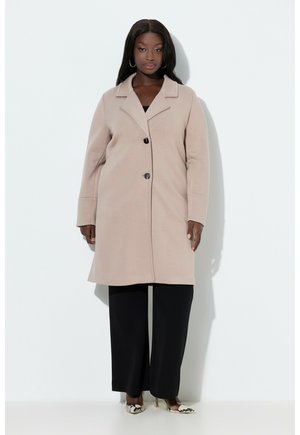 REVERSKRAGEN BREITE BÜNDCHEN - Manteau classique - dark beige