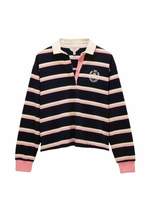 REGULAR FIT - LARA RUGBY  - Polo marškinėliai - navy &  pink