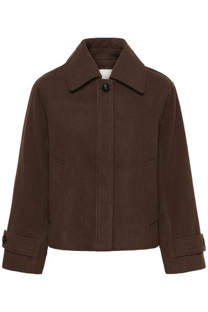 Soaked in Luxury, SLNUBIA AKELEJE JACKET - Veste légère - potting soil melange