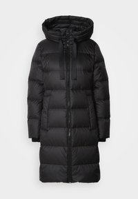 WITH HOOD WELT POCKETS - Donsjas - black