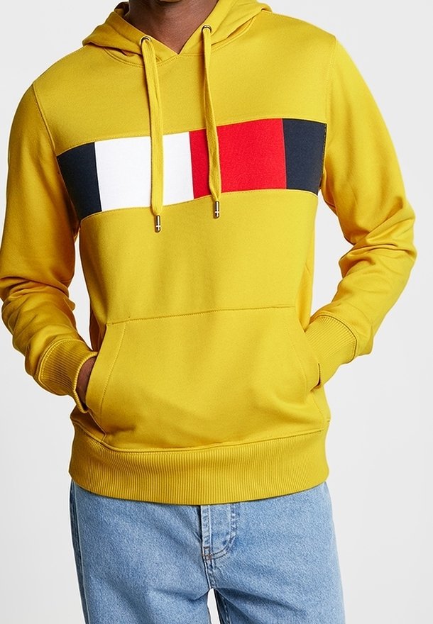 Tommy Hilfiger Felpa con cappuccio - yellow