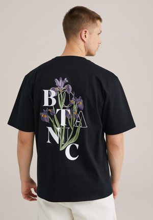 Print T-shirt - black