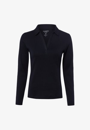 brookshire, BROOKSHIRE LANGARMSHIRT - Polo - marine