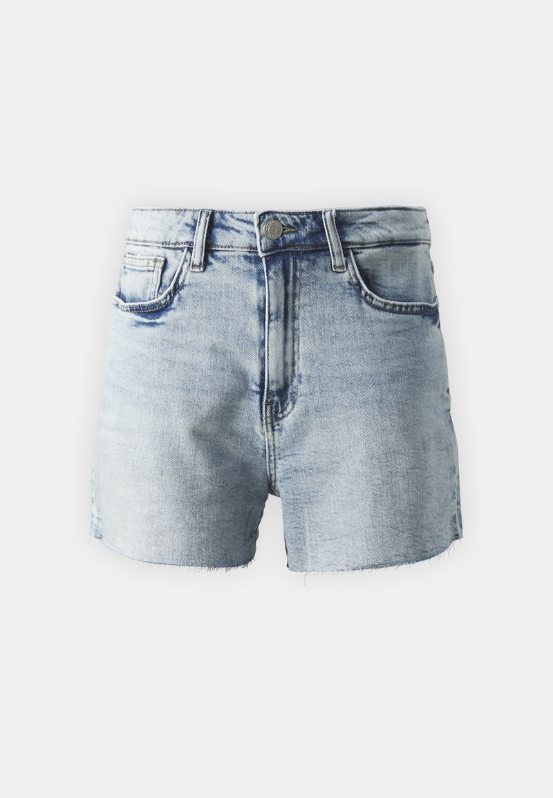 Noisy May Jeansshort lichtblauw denim
