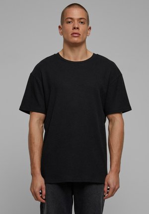 WAFFLE - T-Shirt basic - black