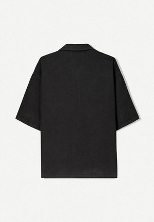 Bershka SHORT SLEEVE BOXY FIT  - Camicia - black