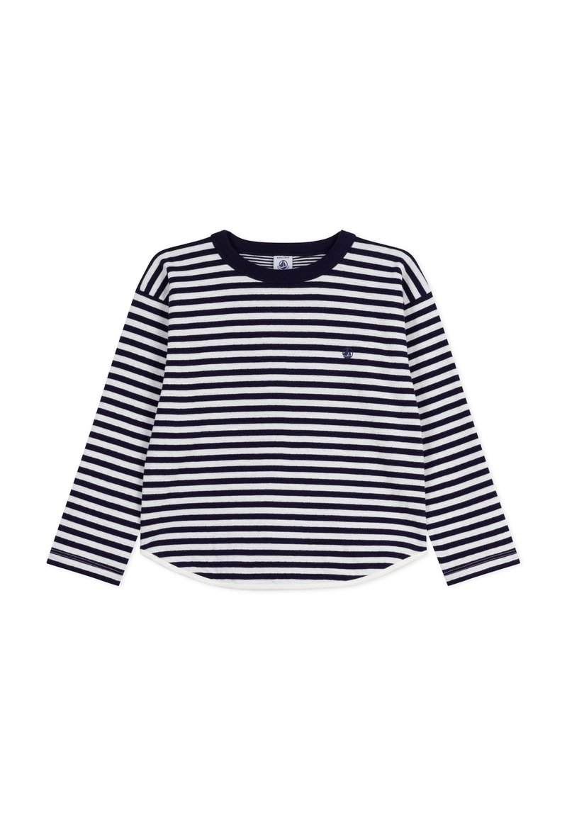Petit Bateau Langarmshirt - soir milk