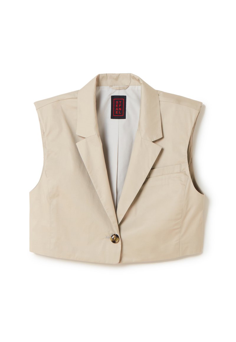 Stefanel Bodywarmer grijs