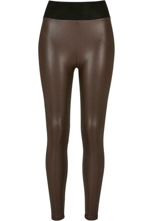 Urban Classics Leggings - Pantaloni - brown