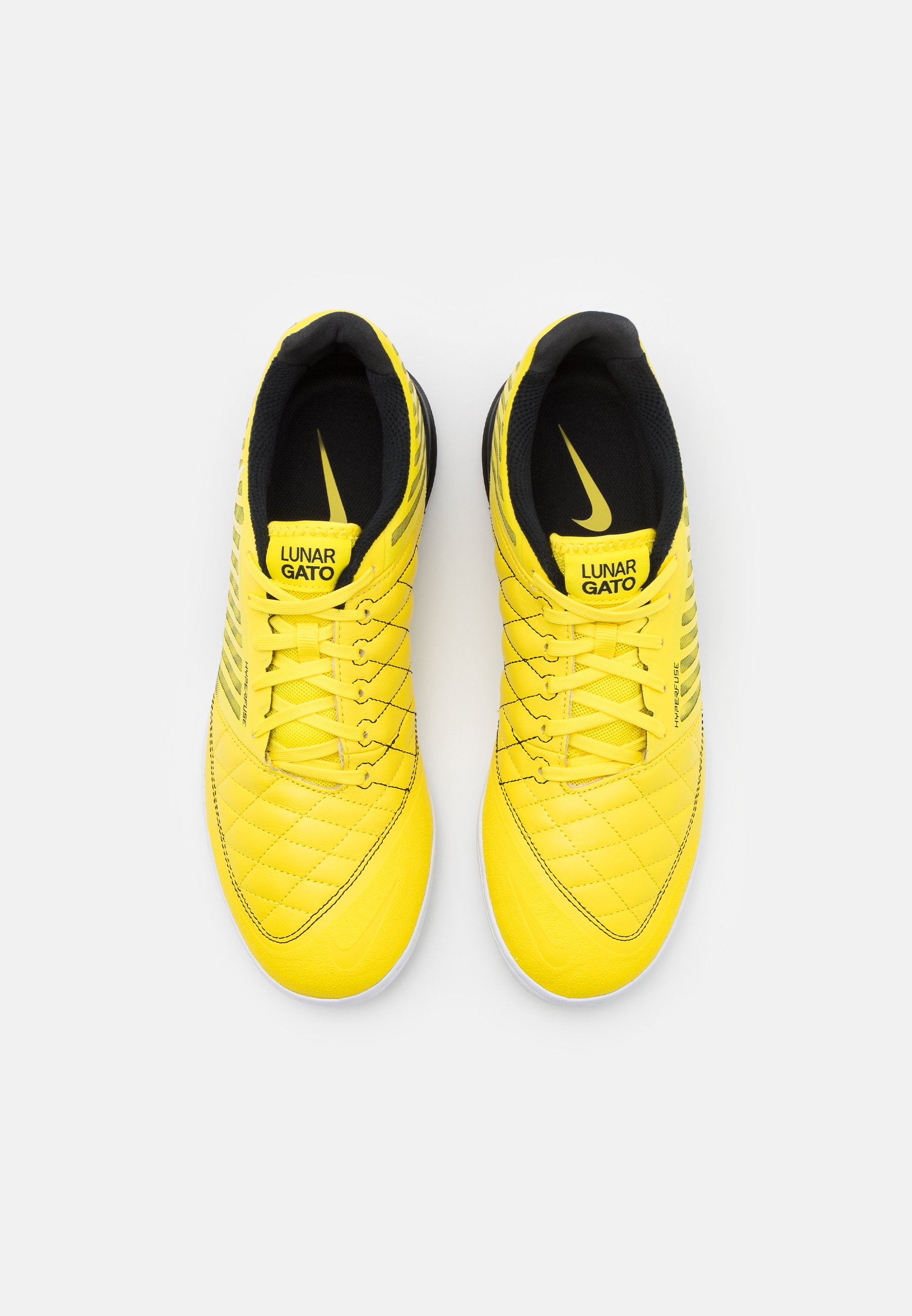 Nike Performance LUNARGATO II - Botas de fútbol sin tacos - opti  yellow/white/black/amarillo - Zalando.es
