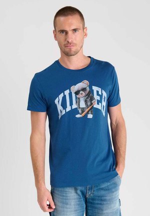 DANIS - Print T-shirt - bleu