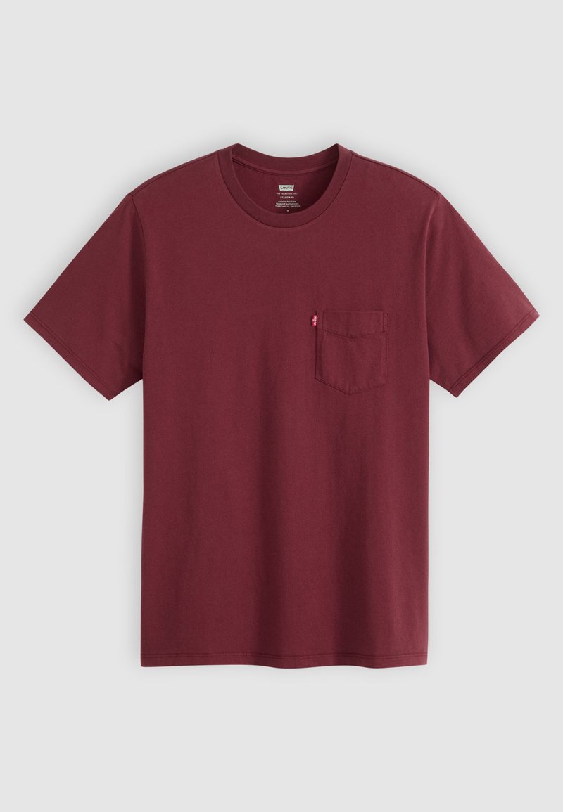 Levi’s® T-shirt basic bordeauxrood