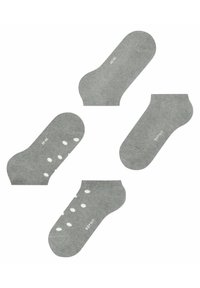 Esprit Mesh Dot 2-Pack - Socken - schiefer