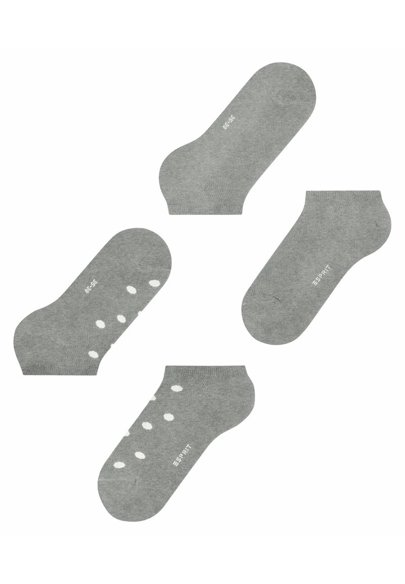 Esprit Mesh Dot 2-Pack - Socken - schiefer