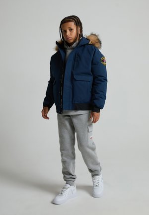 Zavetti Canada, JN ABELLI PUFFER BOMBER JACKET - Chaqueta de invierno - midship midnight