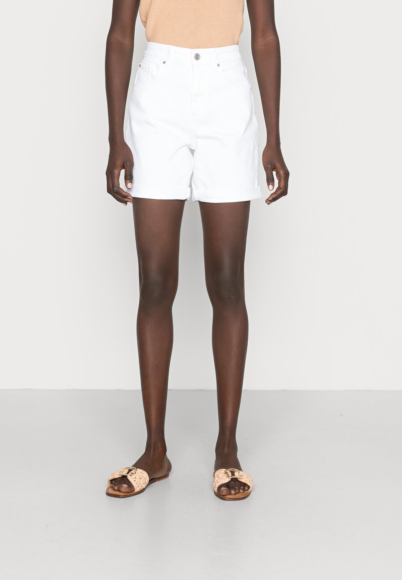 Marks & Spencer BOYFRIEND Jeansshort soft white/wit Zalando.nl