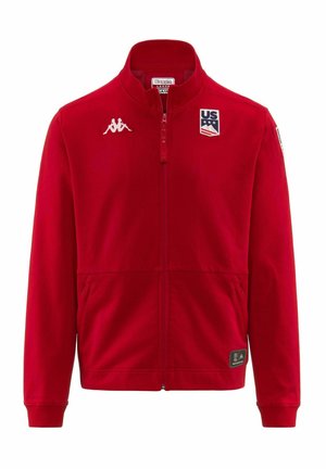 Felpa con zip - red racing