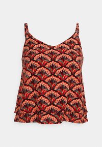 Não selecionado, red