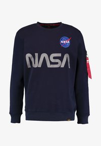 Alpha Industries NASA REFLECTIVE Sweatshirt blue/dunkelblau