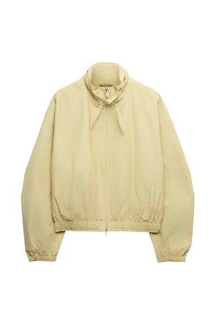 Marks & Spencer, POLKA DOT FUNNEL NECK - Overgangsjakke - lime