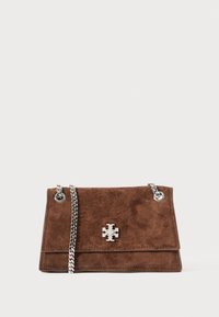 KIRA TURNLOCK MINI BAG - Torba čez telo - dark cocoa