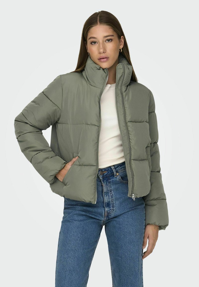 JDY JDYNEWERICA PADDED OTW NOOS - Ziemas jaka - vetiver