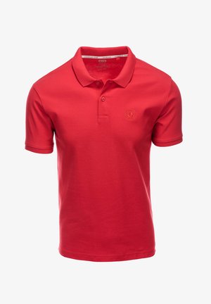 Ombre Polo shirt - red