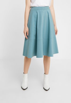 Jupe trapèze - turquoise