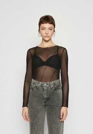 ONLY ONLAMY O NECK - Μπλούζα με μακριά μανίκια - black
