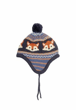 FAIR ISLE PATTERN  - Beanie - navy