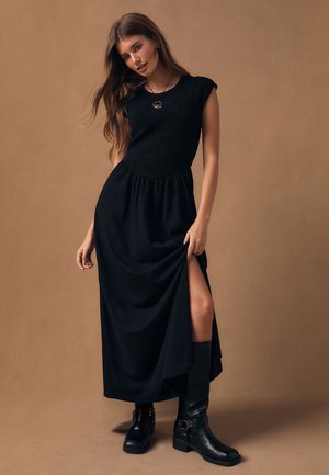 Next, Robe en jersey - black