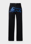 RUNNING DOG DOUBLE SCOOP - Jean droit - black