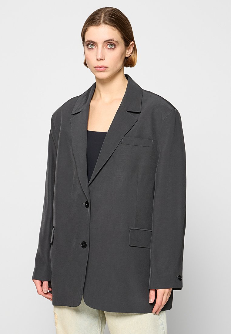 closed Blazer donkergrijs